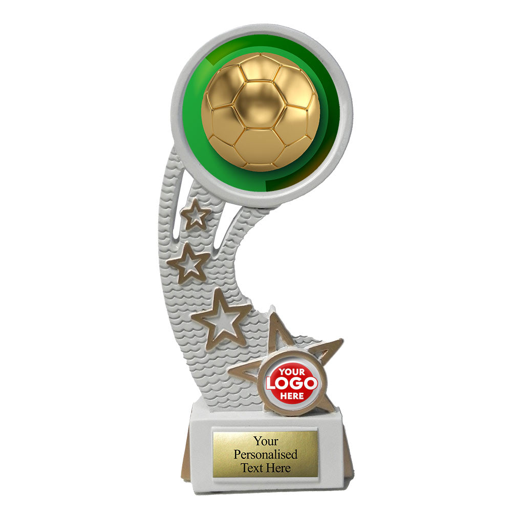 'White Candle' Football Resin Trophy (RS786)