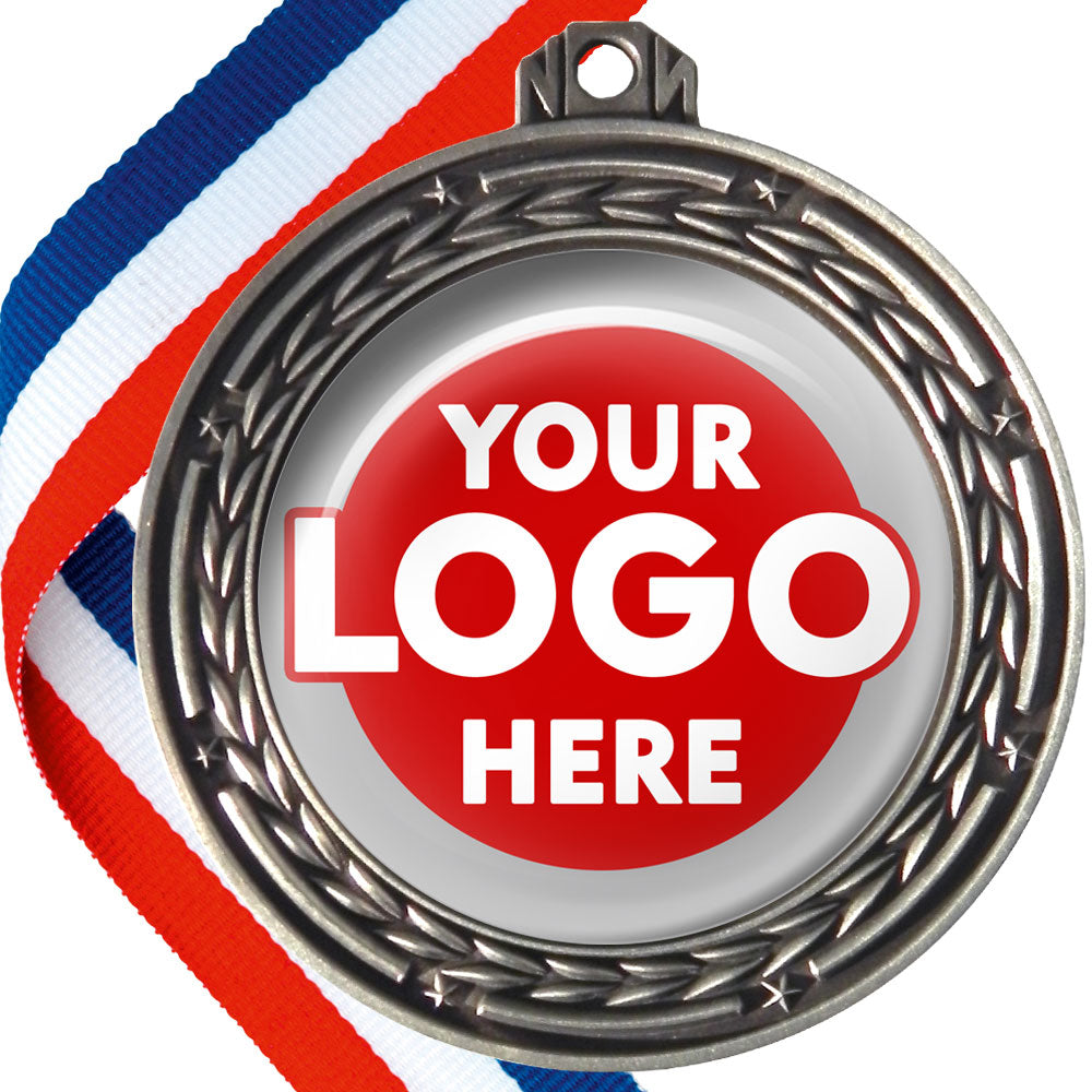 70mm Deluxe Antique Medal on a Ribbon (Stars & Arrows) MJ1070