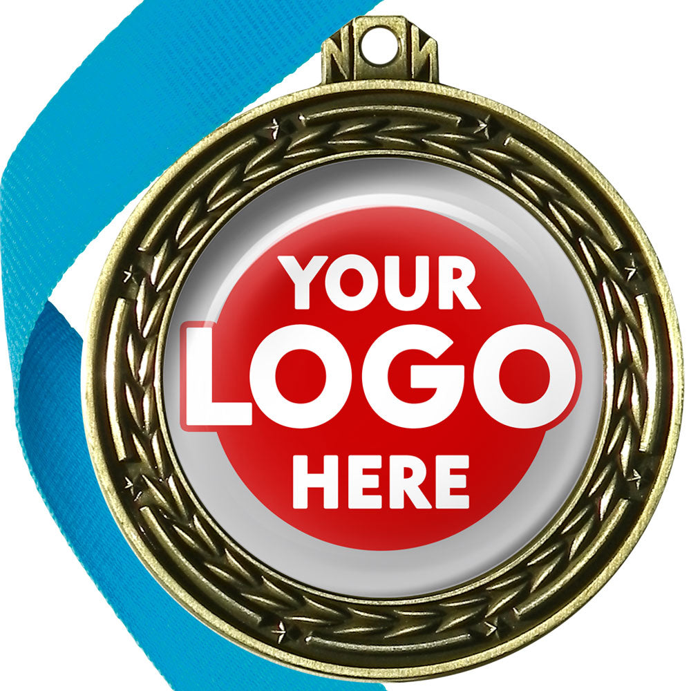 70mm Deluxe Antique Medal on a Ribbon (Stars & Arrows) MJ1070