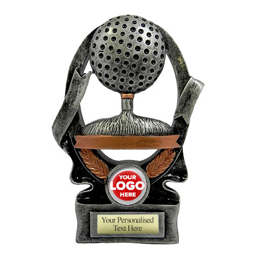 Silver Golf Ball Resin Award (T9215)