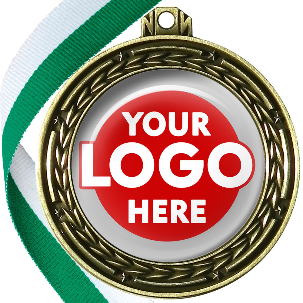 70mm Deluxe Antique Medal on a Ribbon (Stars & Arrows) MJ1070