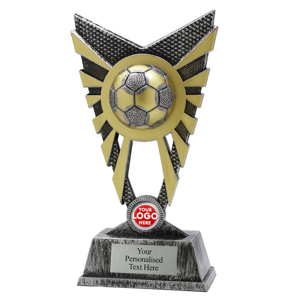 Gold or Silver Football 'Wings' Award (X845)