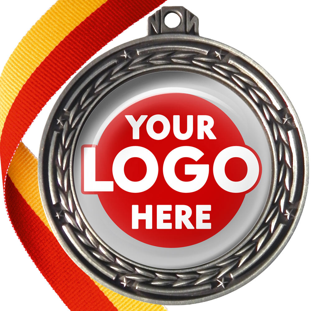 70mm Deluxe Antique Medal on a Ribbon (Stars & Arrows) MJ1070